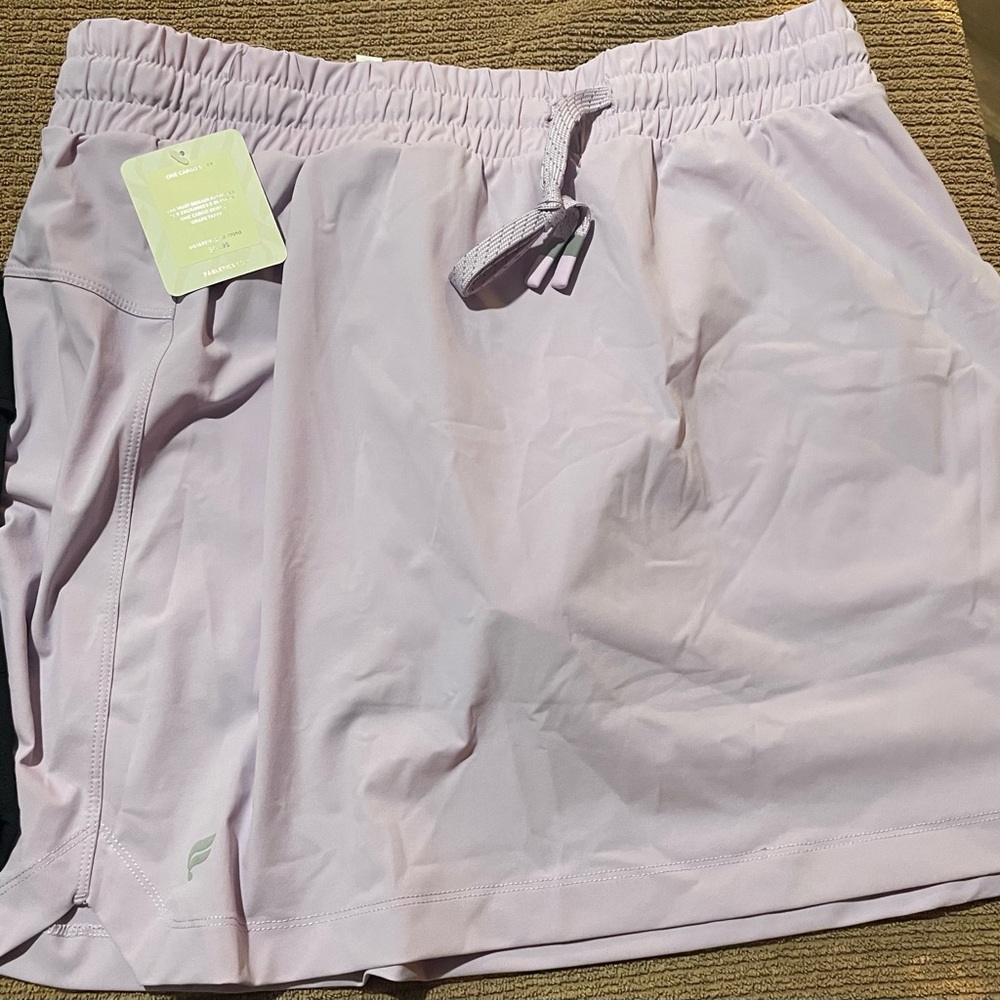 Fabletic skirts size large grape and black.